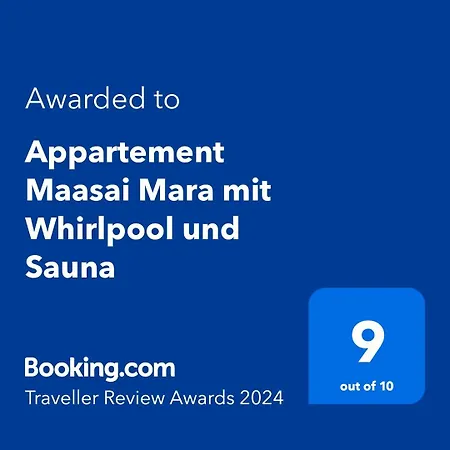 Appartement Maasai Mara Mit Whirlpool Und Sauna Bad Saulgau Exterior photo